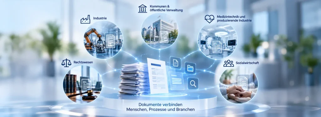 Dokumentenmanagement - unsere Branchen