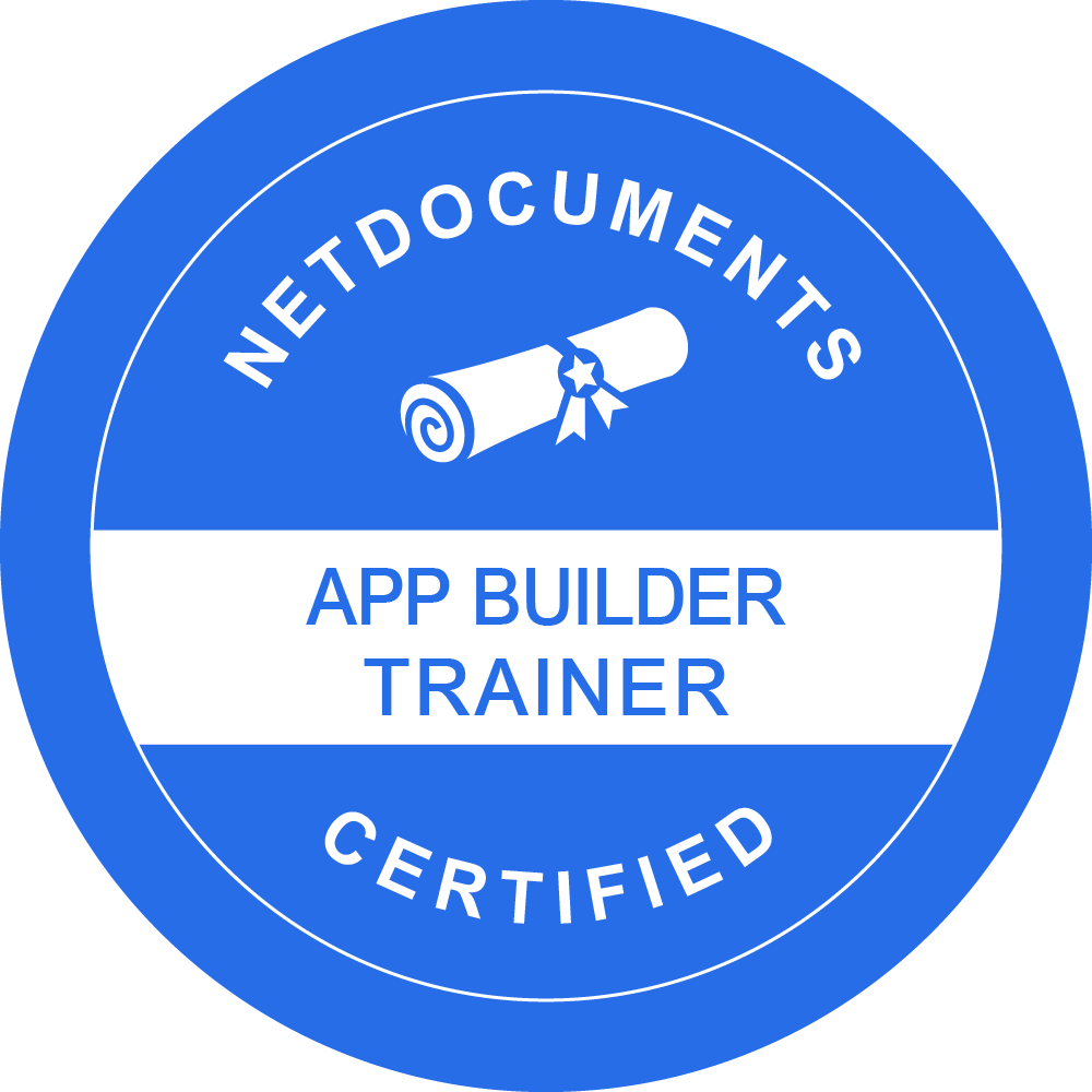 NetDocuments Certified App Builder Trainer