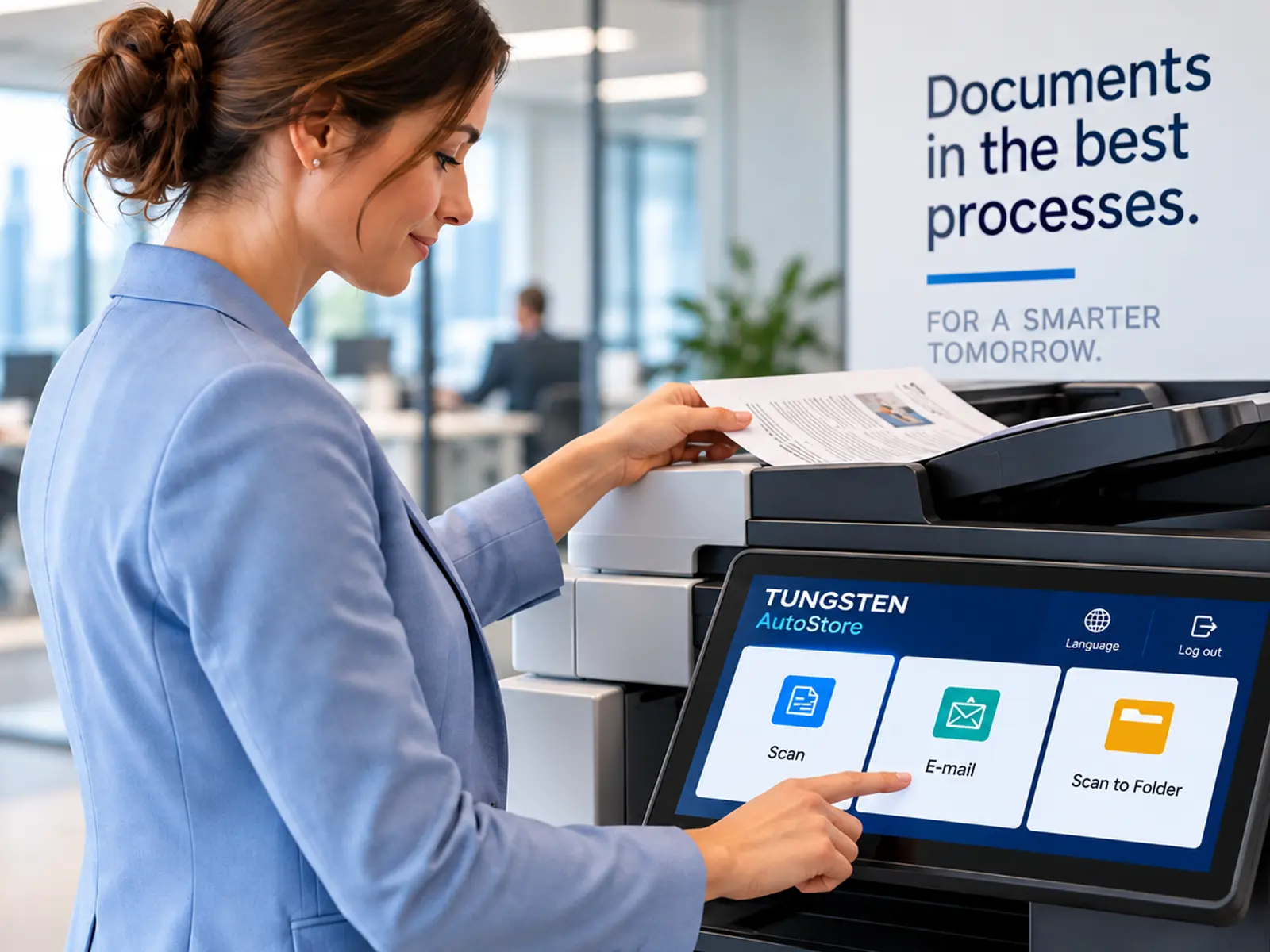 Document management with Tungsten AutoStore