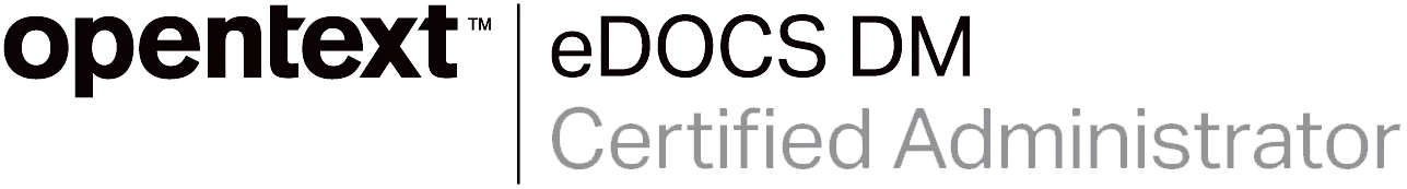 OpenText DM Certified Administrator